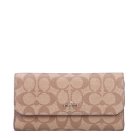 COACH/蔻驰 新款 女款PVC材质长款钱包 52681